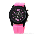 New Design Colorful Students Silicone Strap Watch